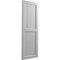 Ekena Millwork True Fit PVC Farmhouse/Flat Panel Combination Fixed Mount Shutters, Primed, 12"W x 48"H TFP101FC12X048PR - alternate 9